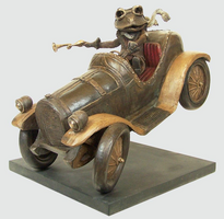 James Coplestone Toad of Toad Hall Sculpture